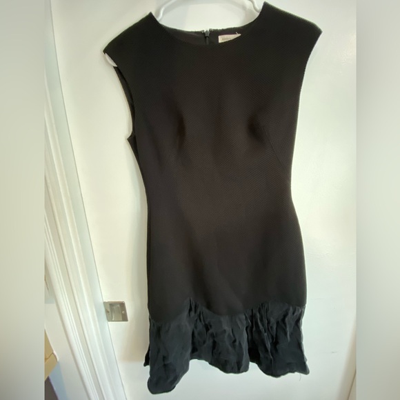 Rebecca Taylor Sleeveless Black Cocktail Dress Woman’s Size 2 - Picture 2 of 9